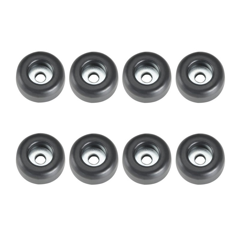 8er Set Gummifuß 25 x 11 mm