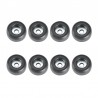 8er Set Gummifuß 25 x 11 mm
